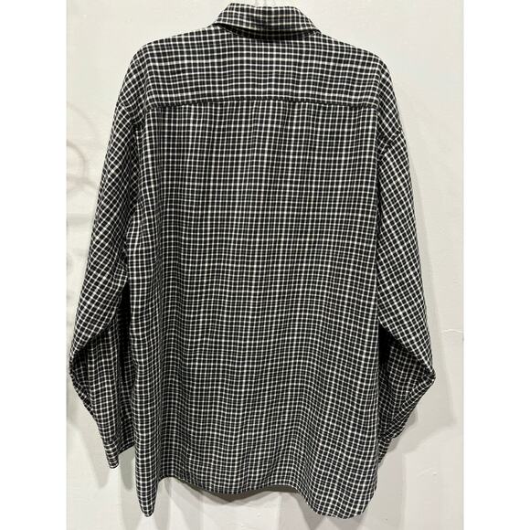 Vintage Polo Sport Ralph Lauren Plaid Shirt Wool Blend Mens SIze XL Gorpcore - Picture 5 of 5